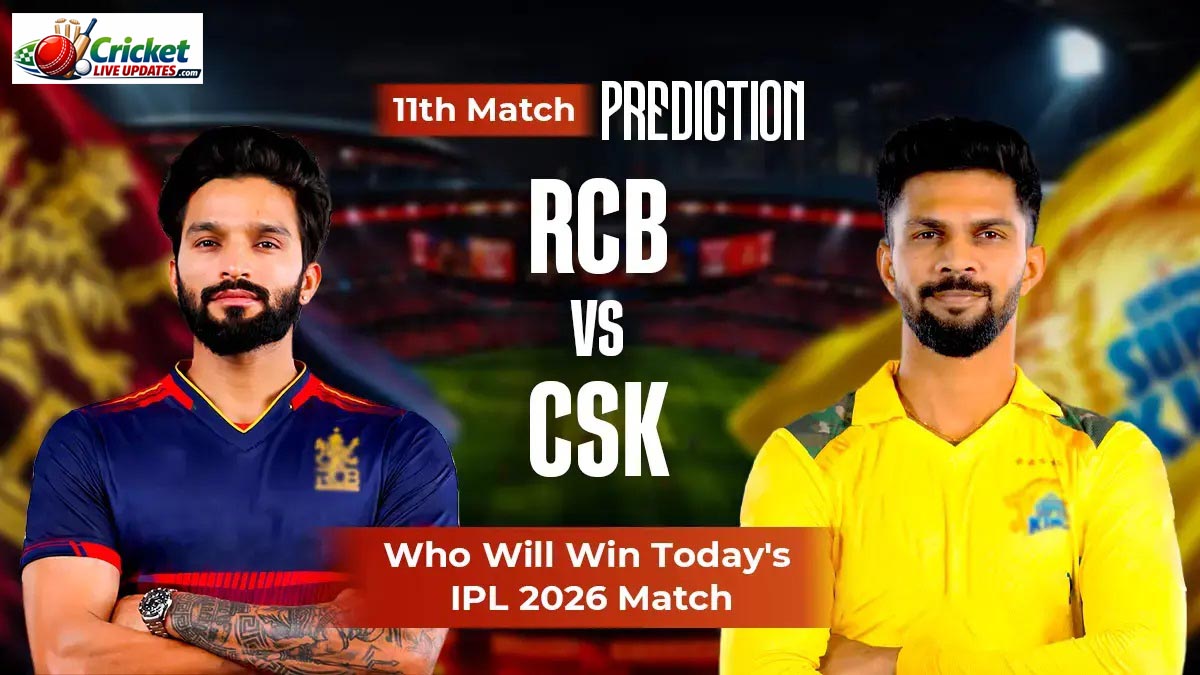 RCB vs CSK Match IPL 2026